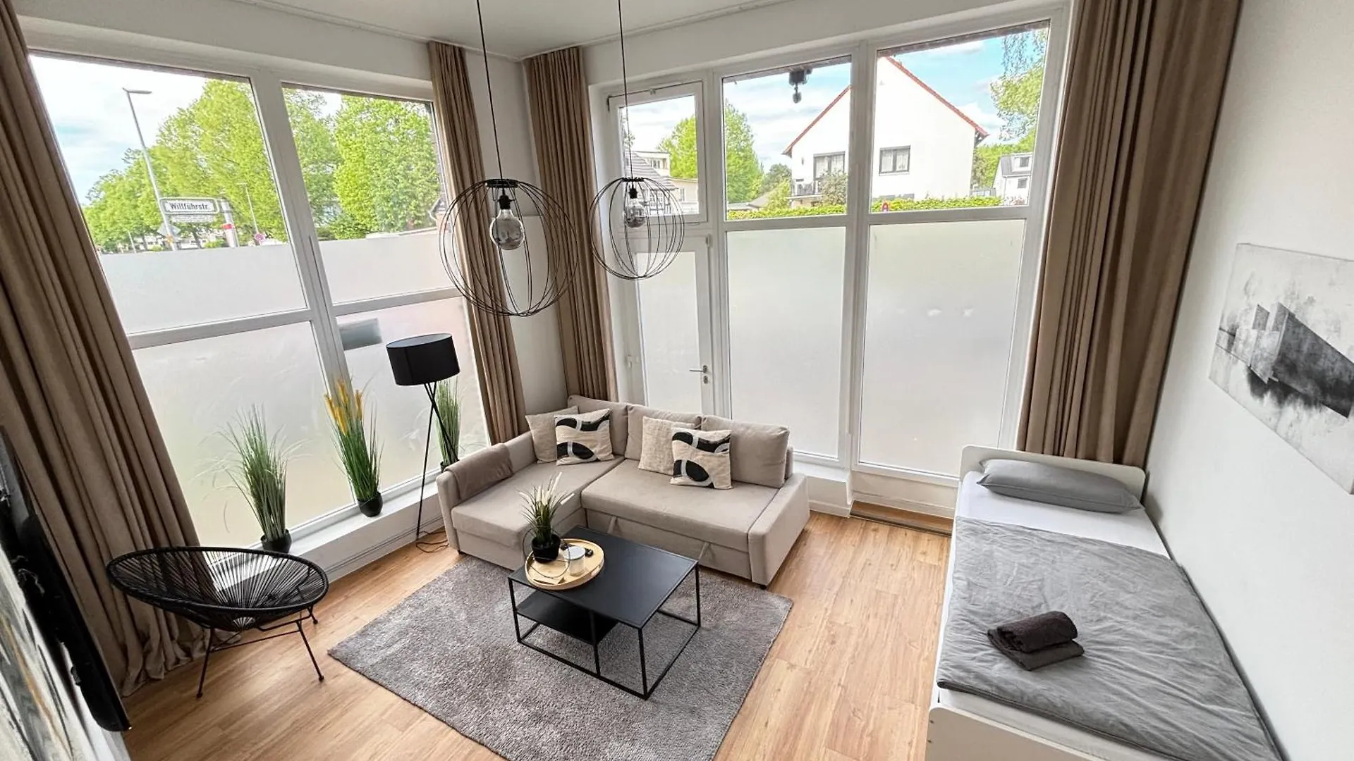 60Qm - 2 Rooms - Free Parking - City - Mallibase Apartments Hannover Németország